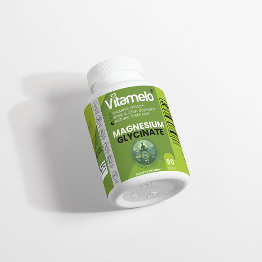 Magnesium Glycinate - For Stress, Bone Health & Sleep
