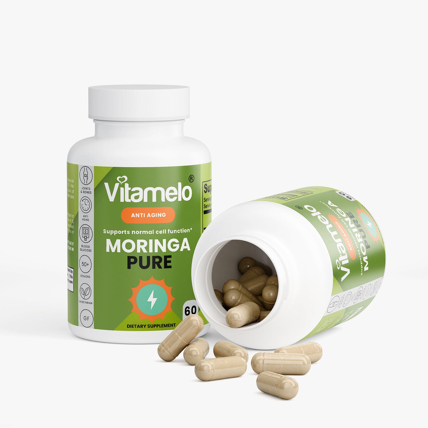 100% USA Made Organic Moringa Capsules