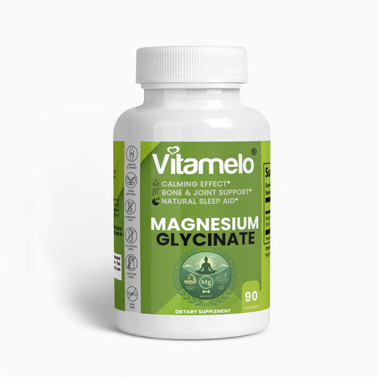 Magnesium Glycinate - For Stress, Bone Health & Sleep