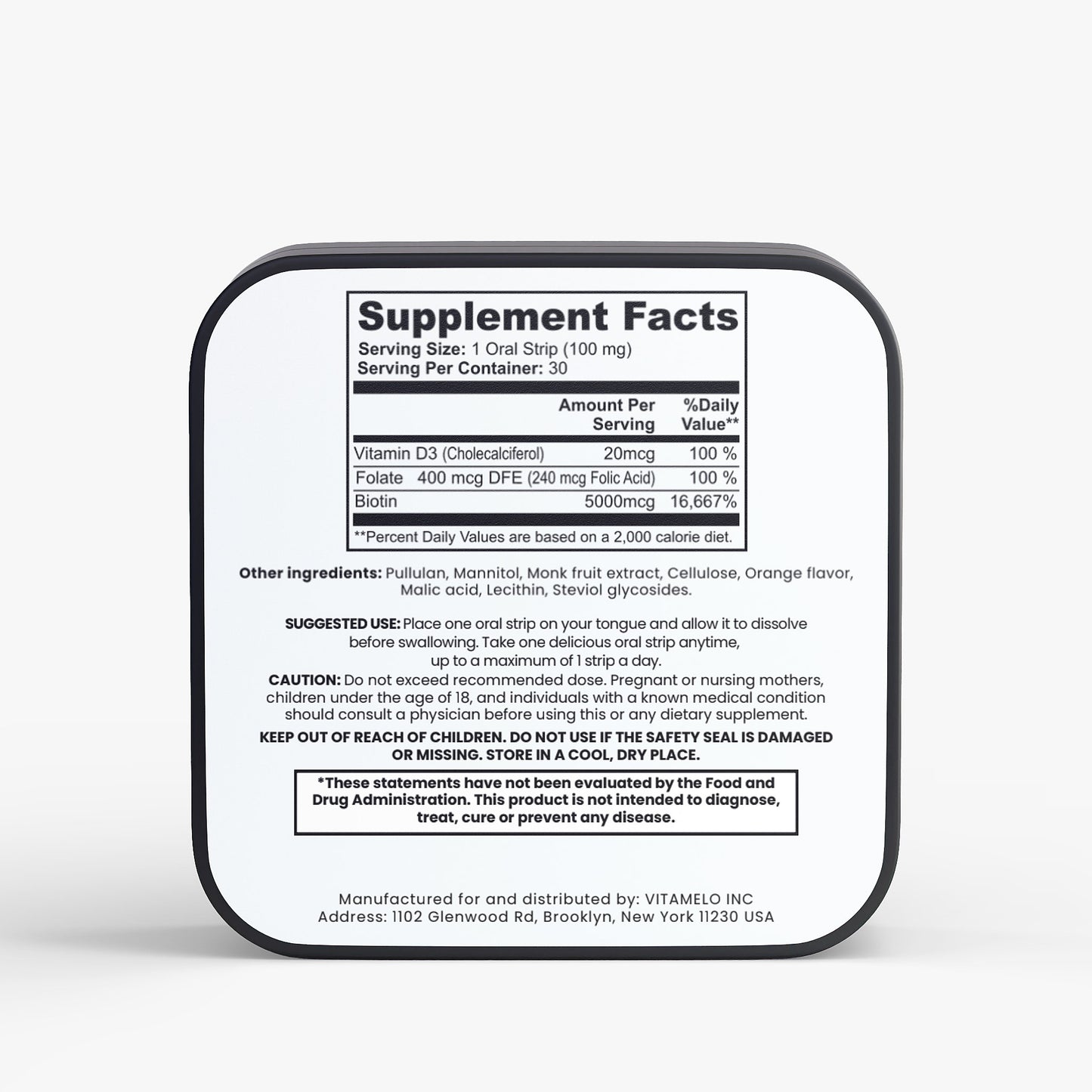 Hair, Skin and Nails Strips