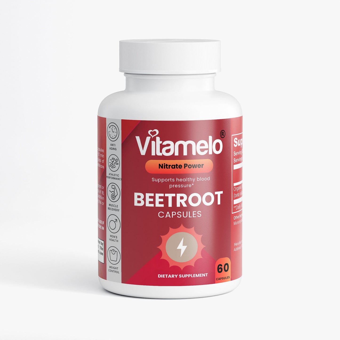 Certified USDA Organic Beetroot Supplement