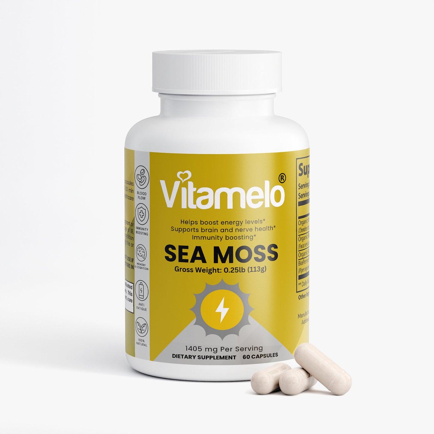 Organic Sea Moss (Irish Moss + Bladderwrack )