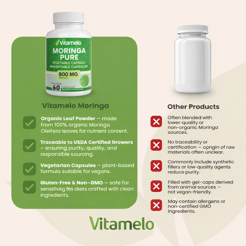 USDA Organic Moringa (Oleifera Leaf Extract)