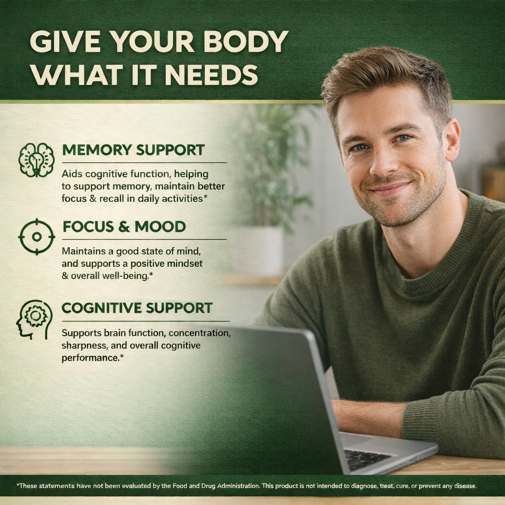 Organic Lion's Mane Mushroom Supplement