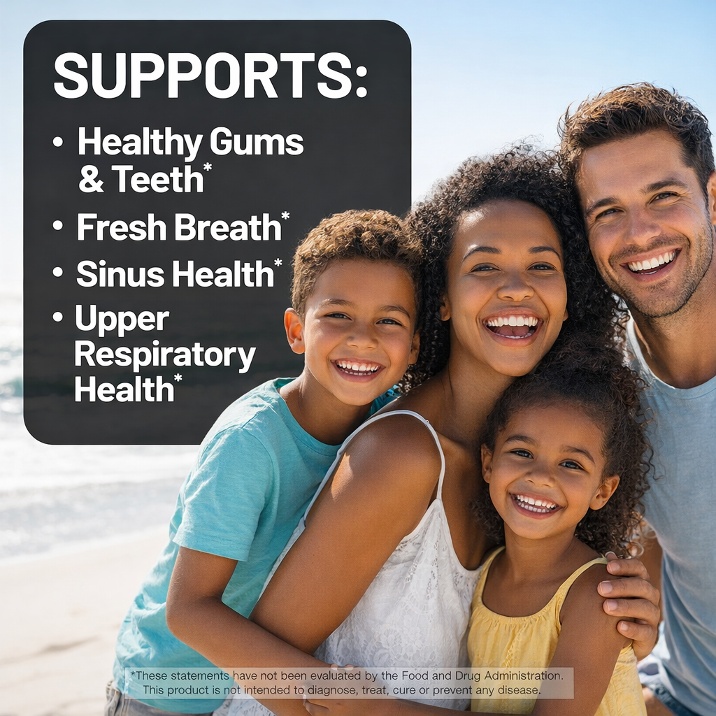 Advanced Dental + Oral Health Probiotics Chewable Tablets