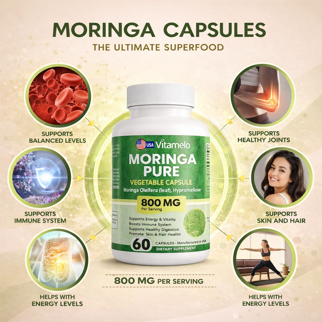 USDA Organic Moringa (Oleifera Leaf Extract)