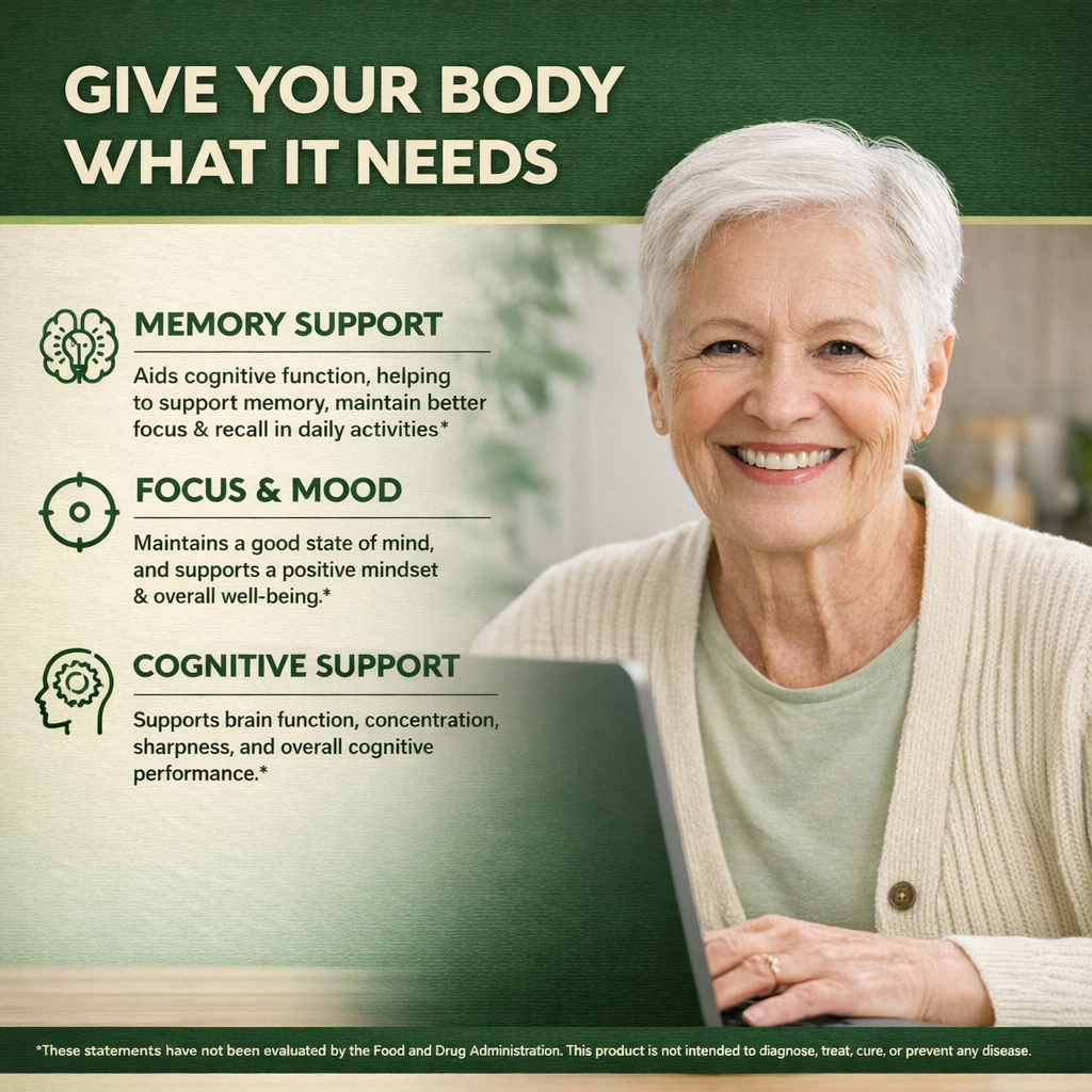 Organic Lion's Mane Mushroom Supplement