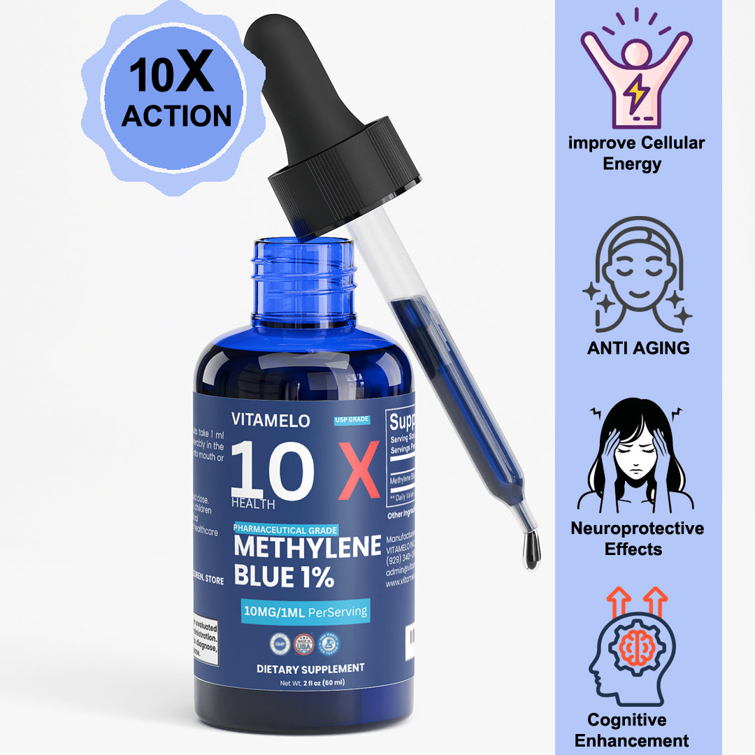 Methylene Blue Supplement - 99.99% Purity USP Grade