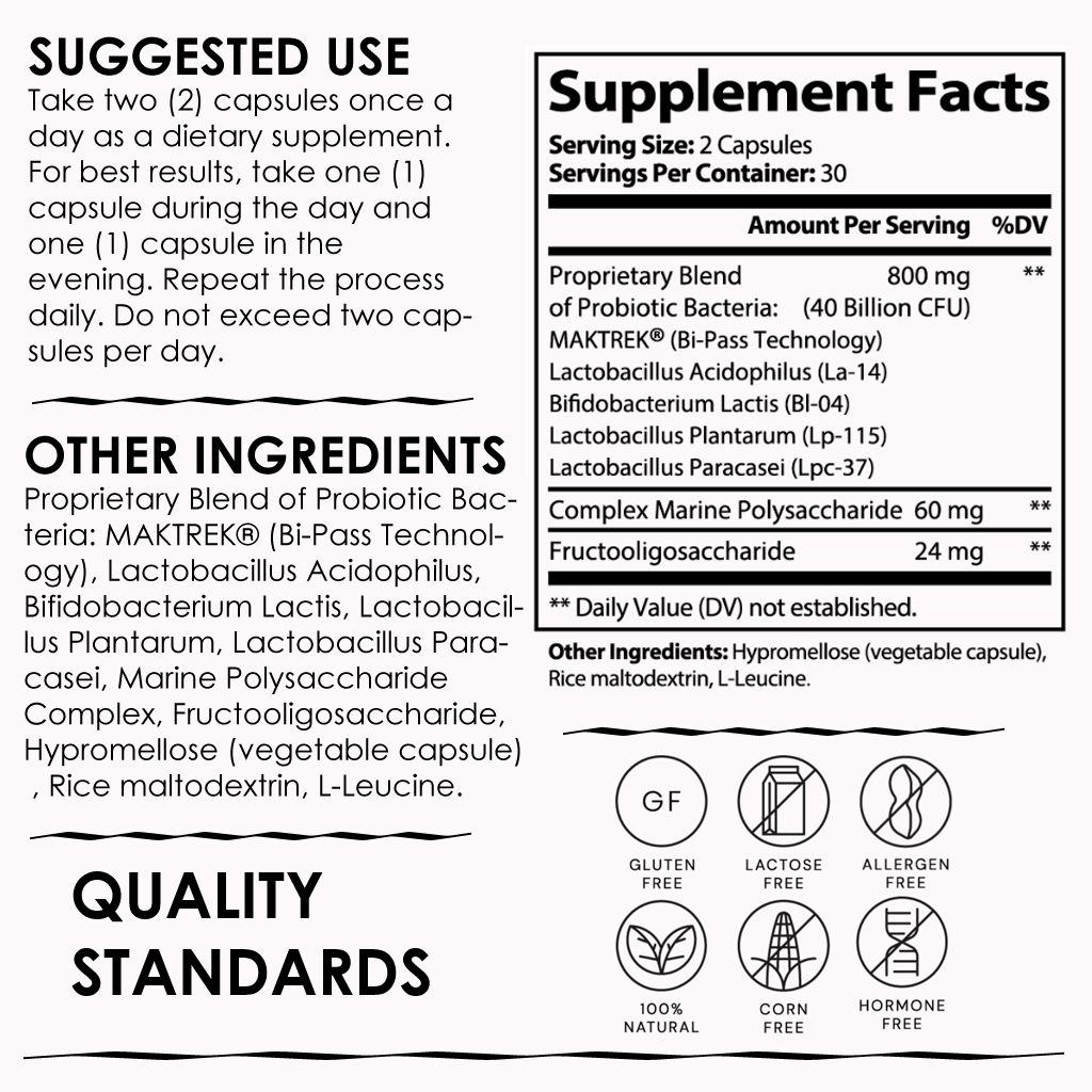 Probiotic 40 Billion-SUpplement