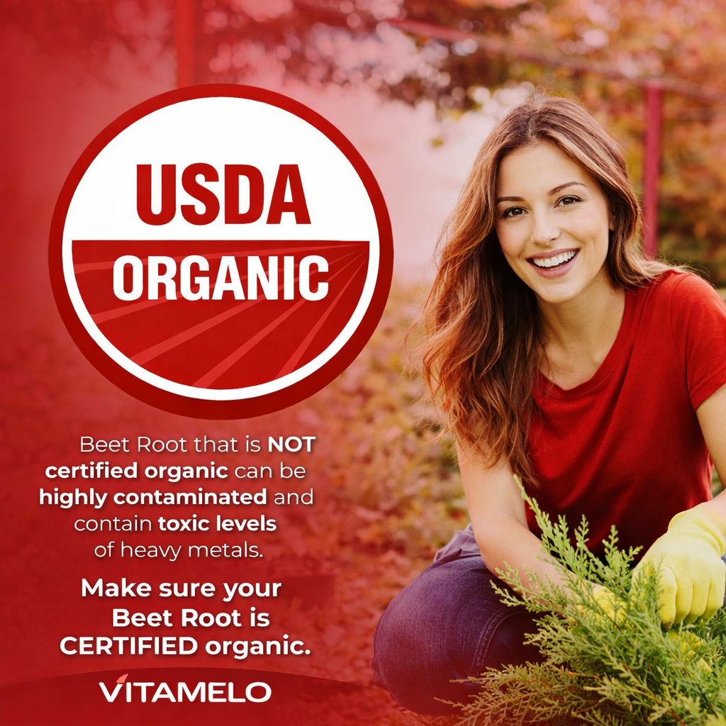 Organic Beetroot Supplement (1300 MG)