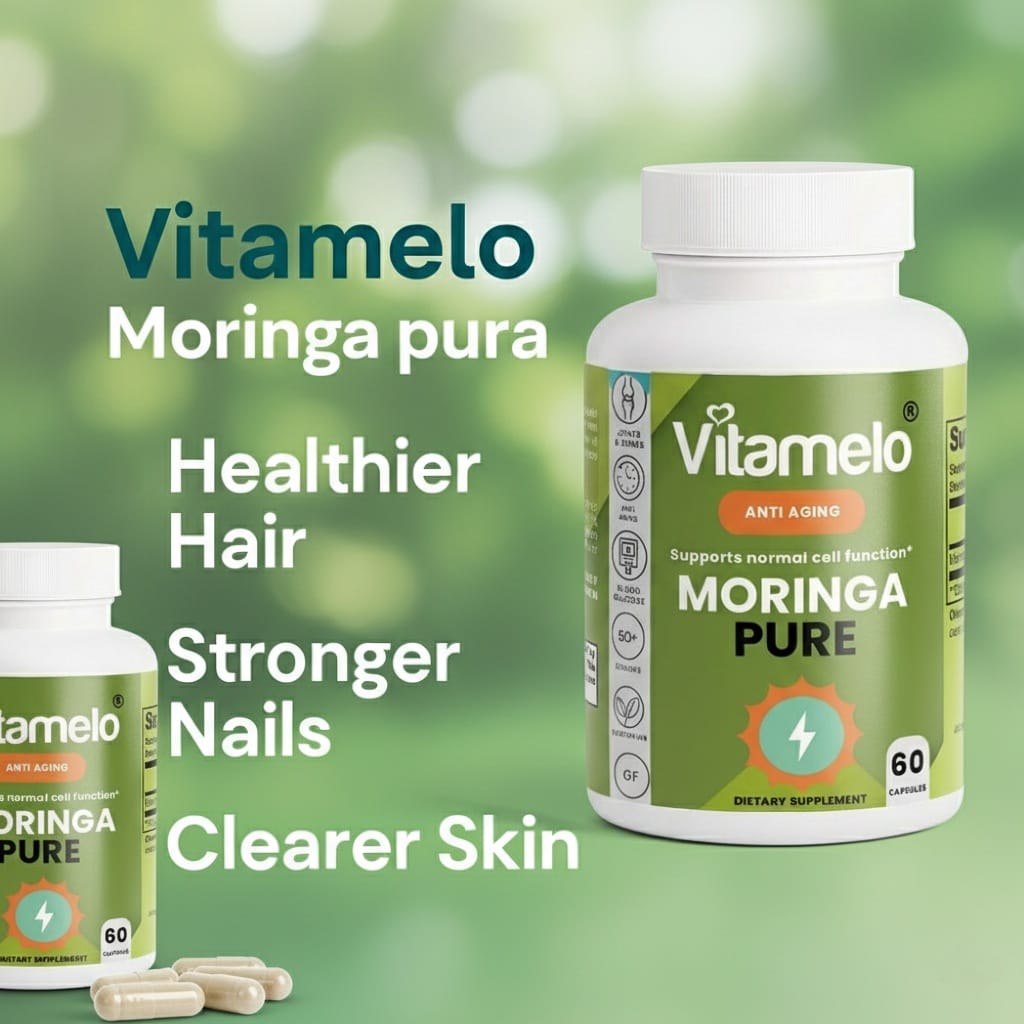 100% USA Made Pure Moringa Capsules
