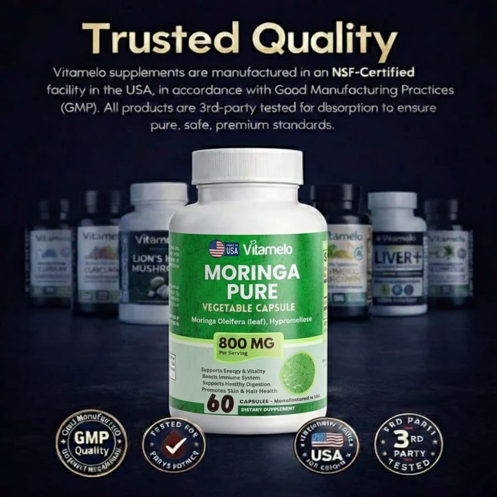 USDA Organic Moringa (Oleifera Leaf Extract)
