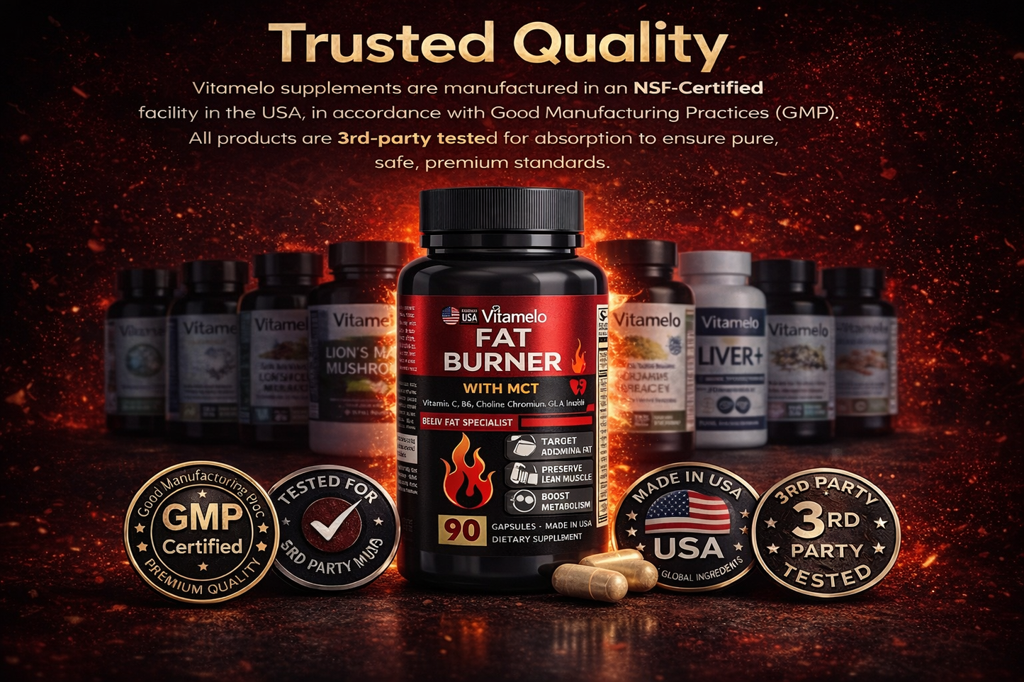 Super Fat Burner with MCT ( For Keto, Ketosis, and Ketogenic Diets)