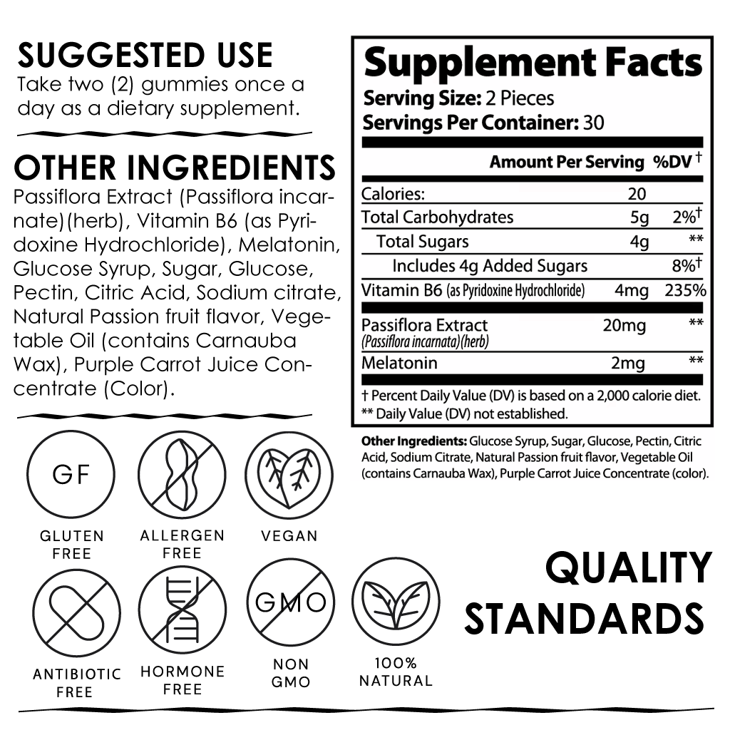 Sleep Well Gummies (Adult)